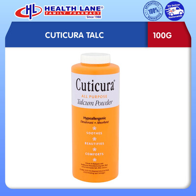 CUTICURA TALC (100G)